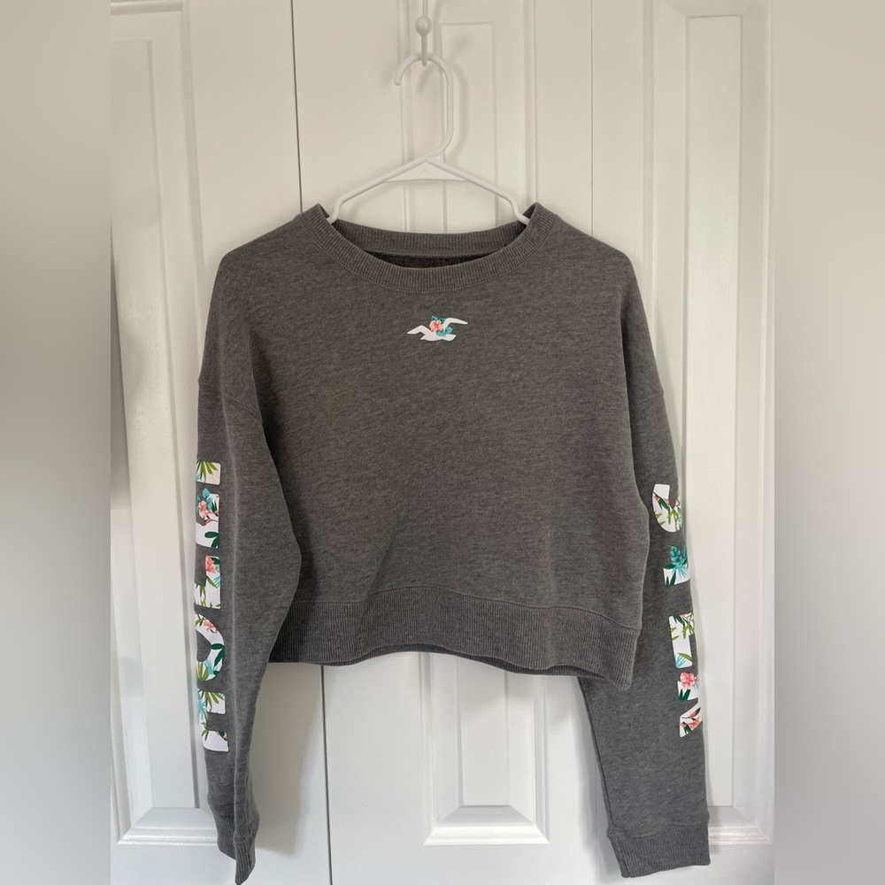 Hollister Cropped Crewneck